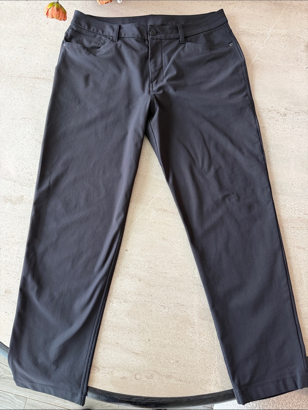 lululemon athletica Men’s Straight Fit Jeans in Black